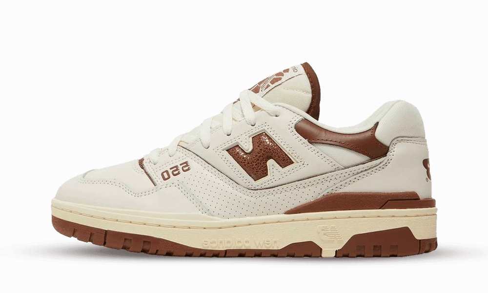 New Balance 550 x Aime Leon Dore Brown new balance 550 retro basketball shoes stylish design