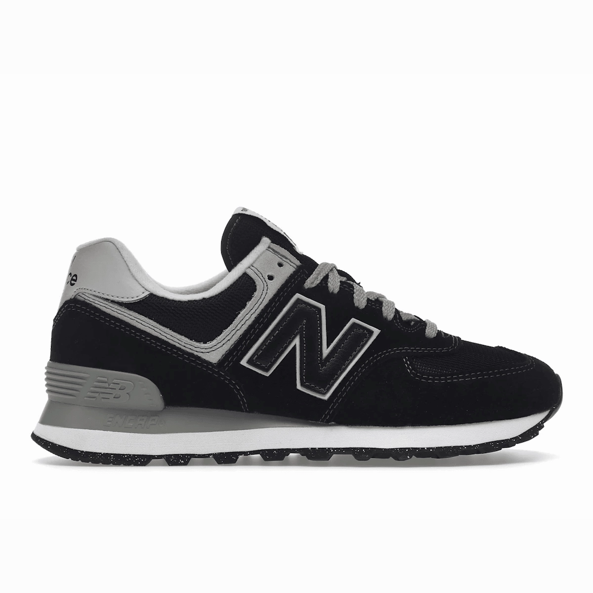 New Balance 574 Black White new balance 574 casual sneakers timeless style