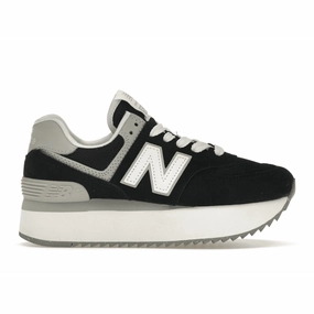 New Balance 574 Plus Black Grey new balance 574 casual sneakers timeless style