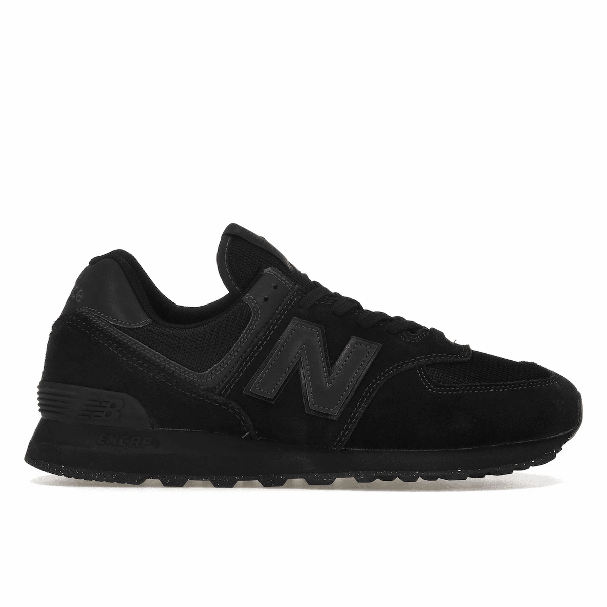 New Balance 574 Triple Black new balance 574 casual sneakers timeless style