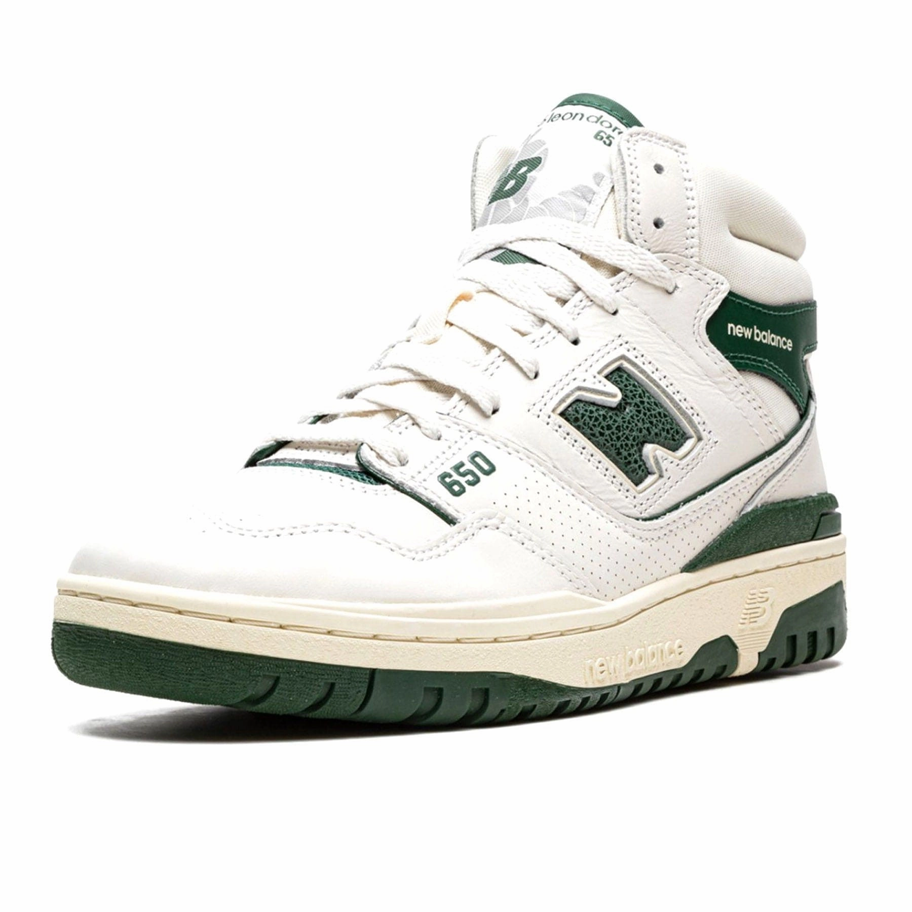 New Balance 650R Aime Leon Dore 'White Green' Vintage 550 sneakers
