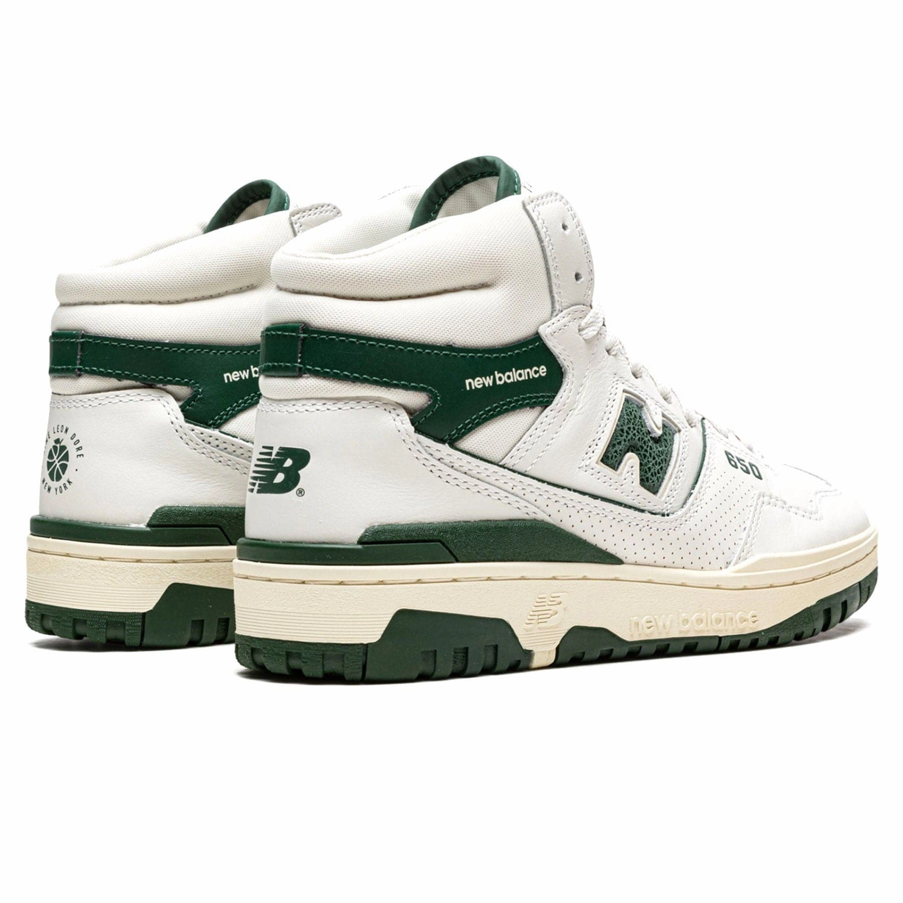 New Balance 650R Aime Leon Dore 'White Green' Vintage 550 sneakers