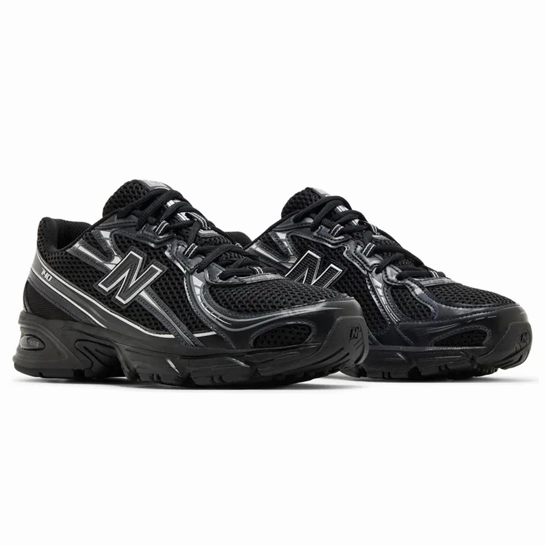 New Balance 740v2 'Black Silver Metallic' Balance 9060 style