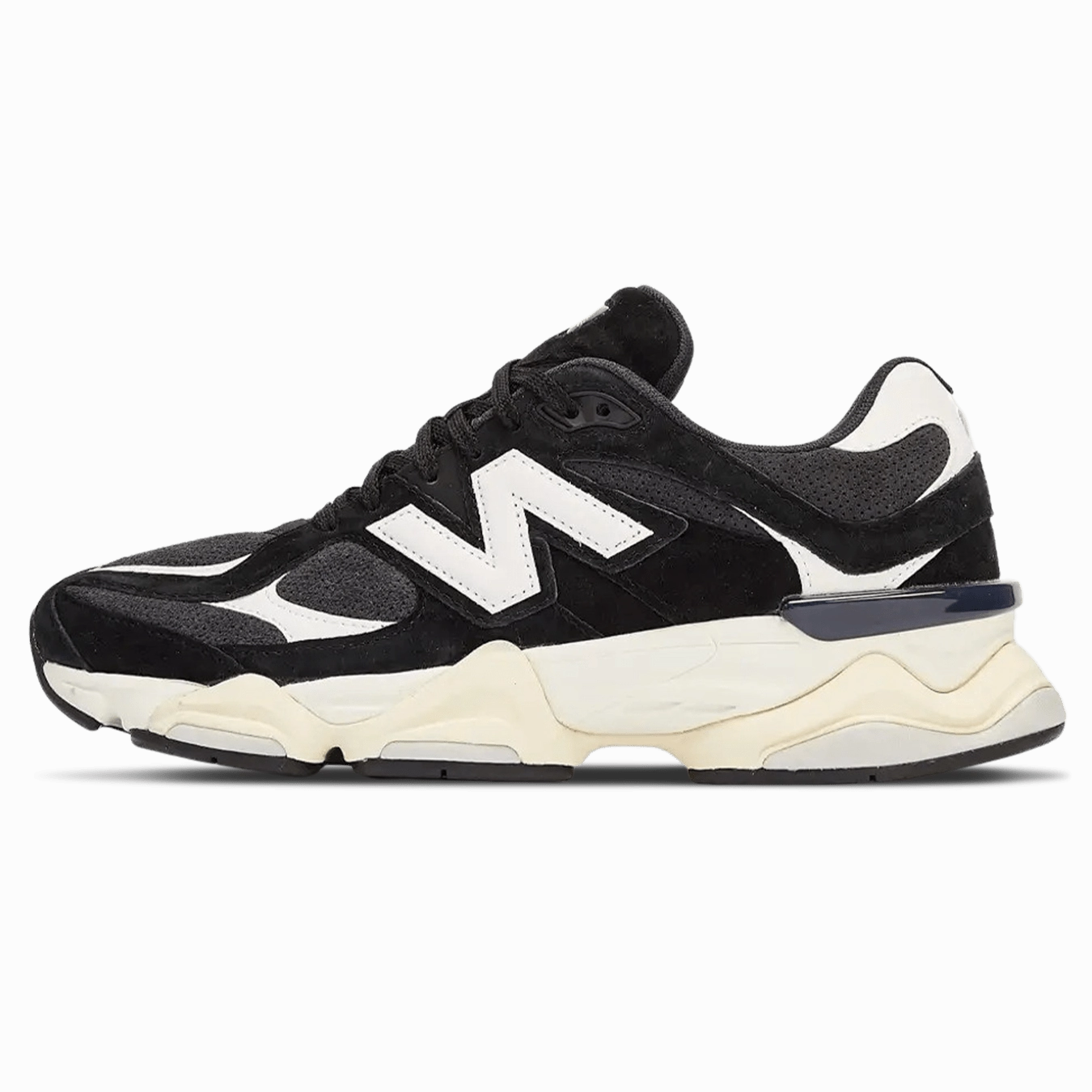 New Balance 9060 'Black White' new balance 9060 cushioned athletic shoes