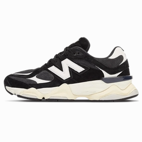 New Balance 9060 'Black White' new balance 9060 cushioned athletic shoes