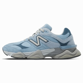 New Balance 9060 'Chrome Blue' new balance 9060 cushioned athletic shoes