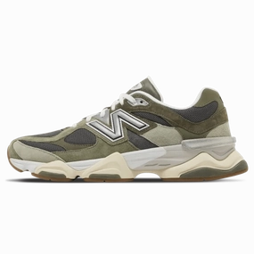 New Balance 9060 'Green Grey' new balance 9060 cushioned athletic shoes