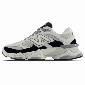 New Balance 9060 'Grey Jet Black' new balance 9060 cushioned athletic shoes