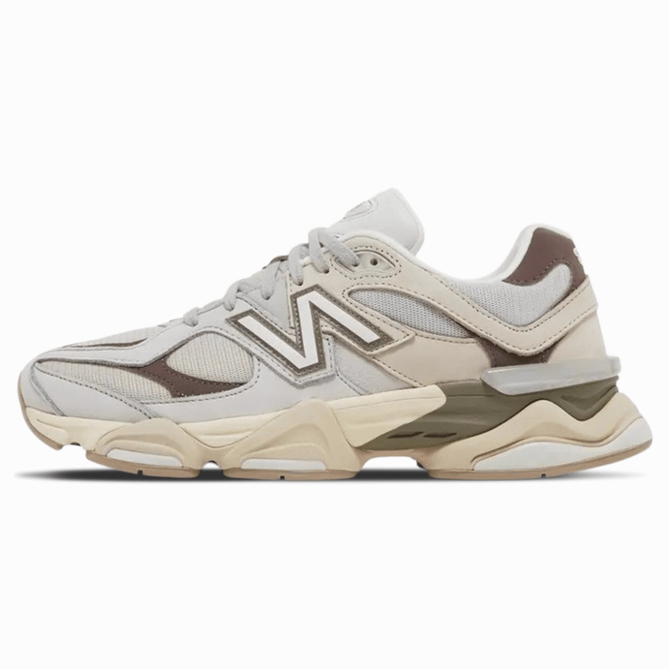 New Balance 9060 'Grey Matter Timberwolf' new balance 9060 cushioned athletic shoes