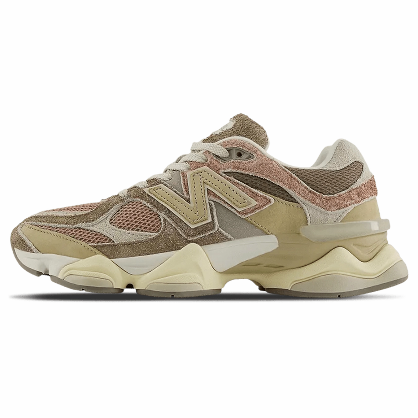 New Balance 9060 'Landslide Mushroom' new balance 9060 cushioned athletic shoes