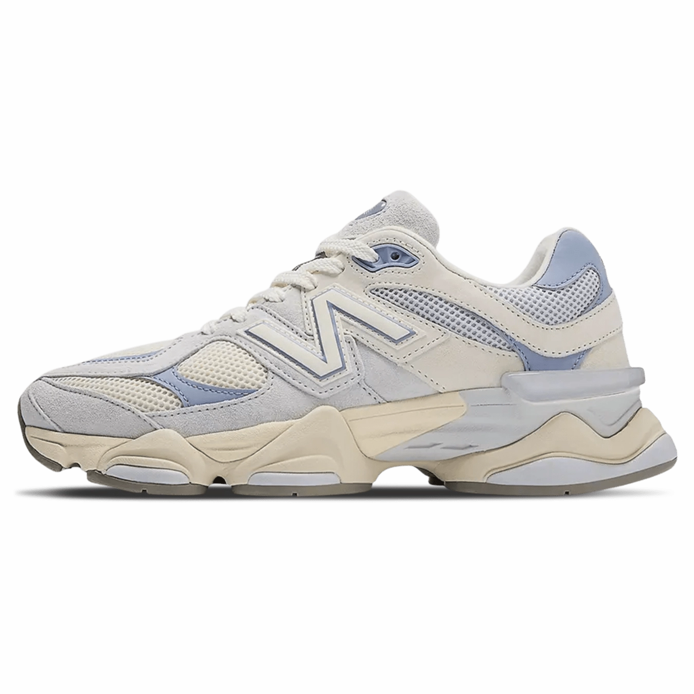 New Balance 9060 'Pearl Grey Linen' new balance 9060 cushioned athletic shoes