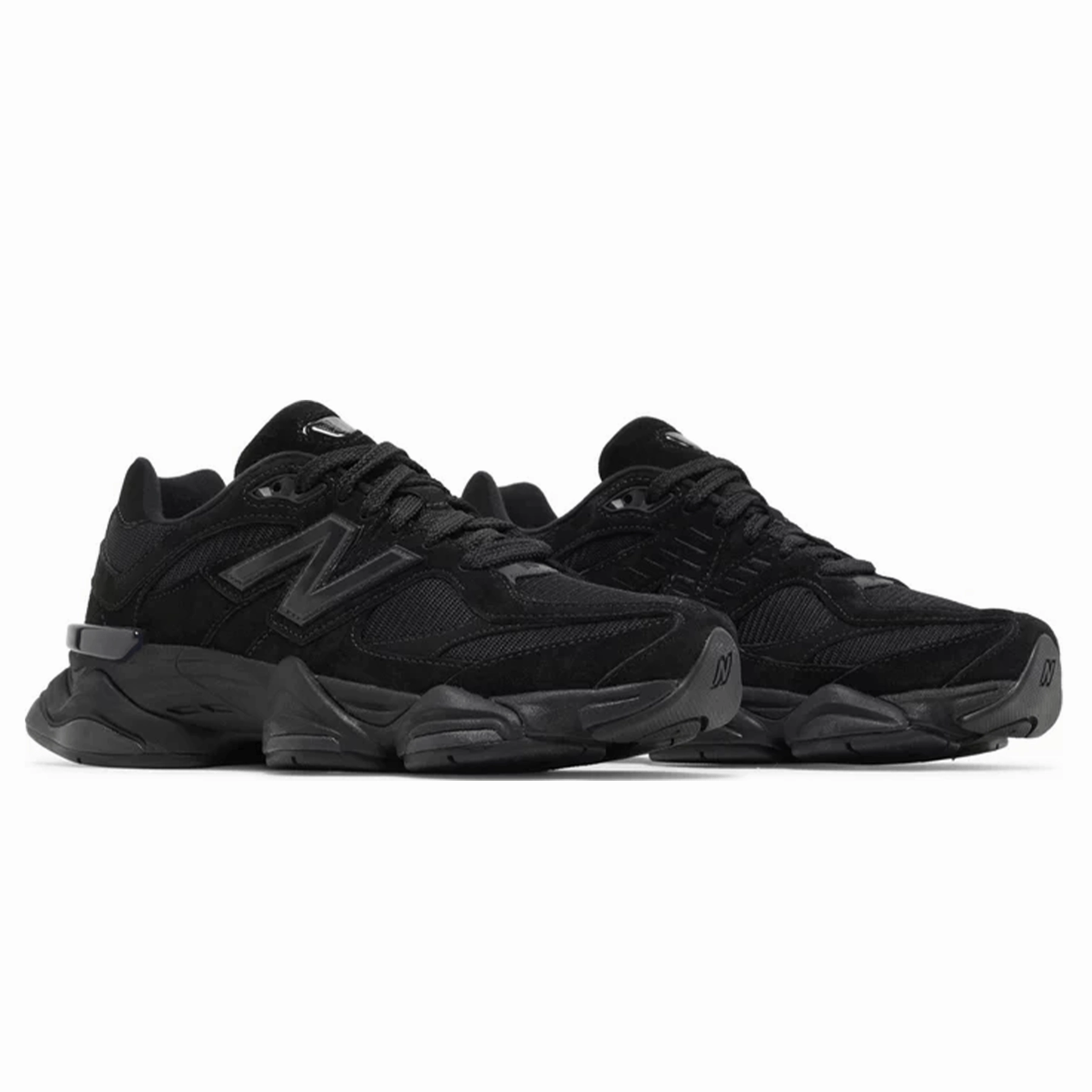 New Balance 9060 'Triple Black Suede' Balance 9060 style