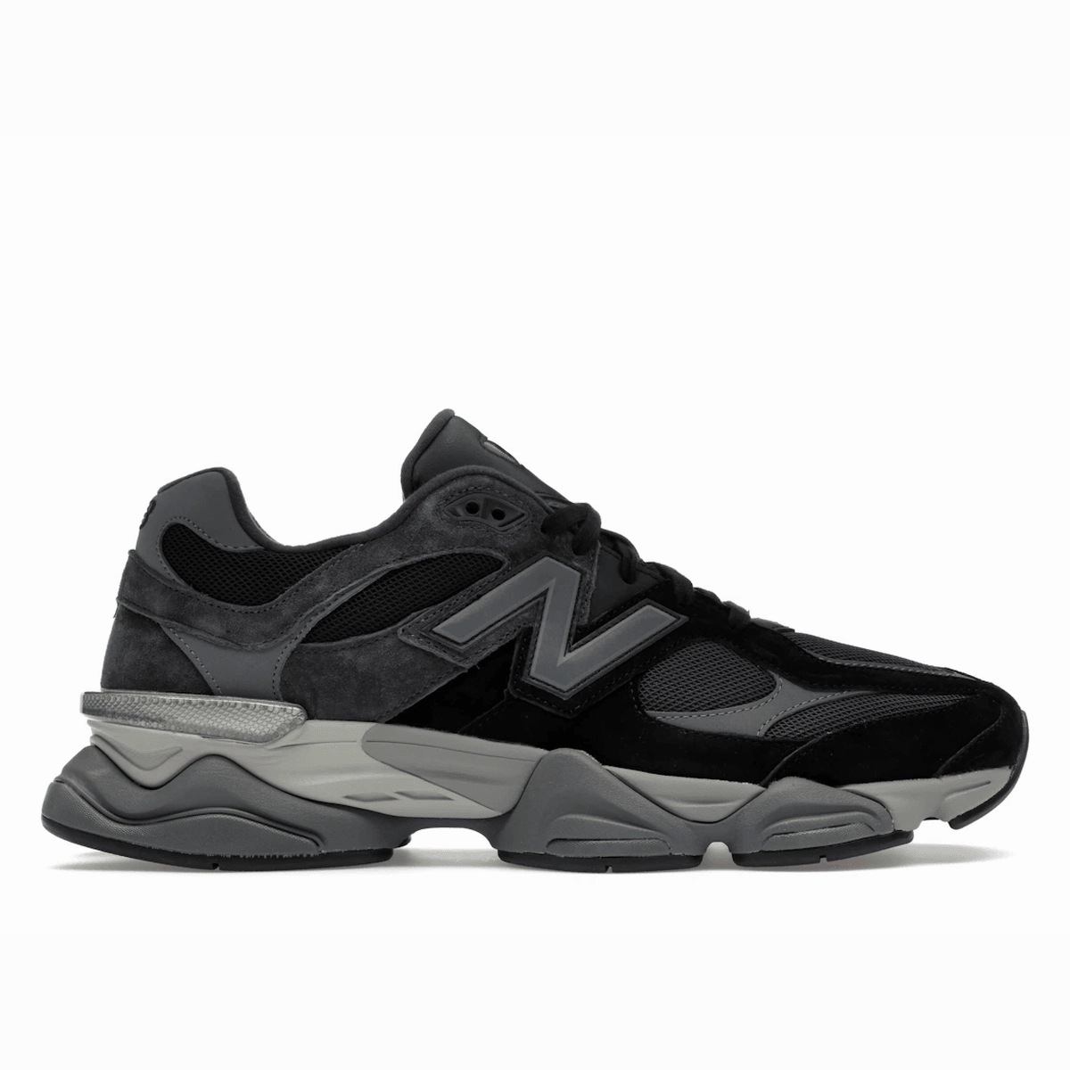New Balance 9060 Black Castlerock Grey new balance 9060 running shoes breathable and light