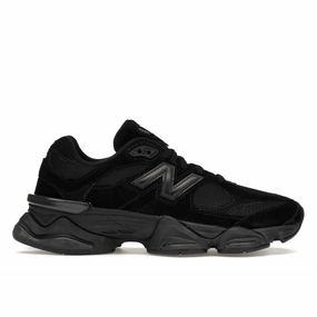 New Balance 9060 Triple Black new balance 9060 running shoes breathable and light