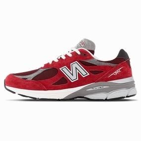 New Balance 990v3 Made in USA 'Scarlet Marblehead' new balance 990 classic men's sneakers