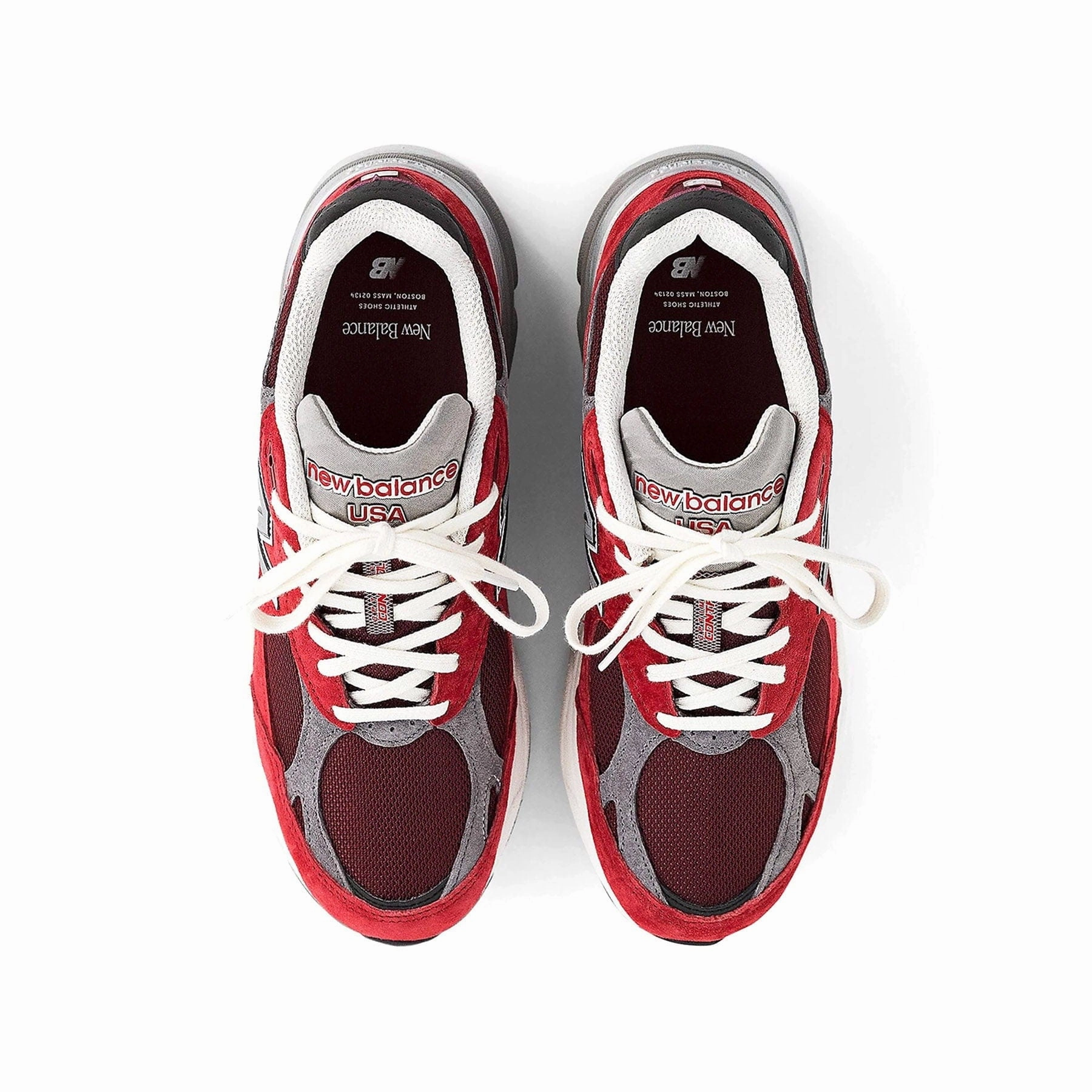 New Balance 990v3 Made in USA 'Scarlet Marblehead' NB 990 elite