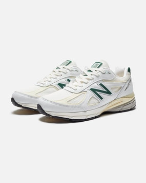 NEW BALANCE 990V4 - WHITE reebok casual sport shoes durable