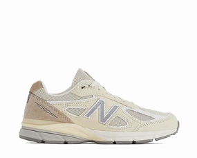 New Balance 990v4 Made in USA "Limestone" new balance men's versatile shoes collection