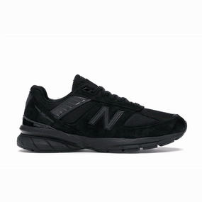 New Balance 990v5 Made in USA Triple Black new balance 990 premium running shoes supportive fit