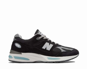 New Balance 991 Made in UK "Black Smoked Pearl" new balance men's versatile shoes collection