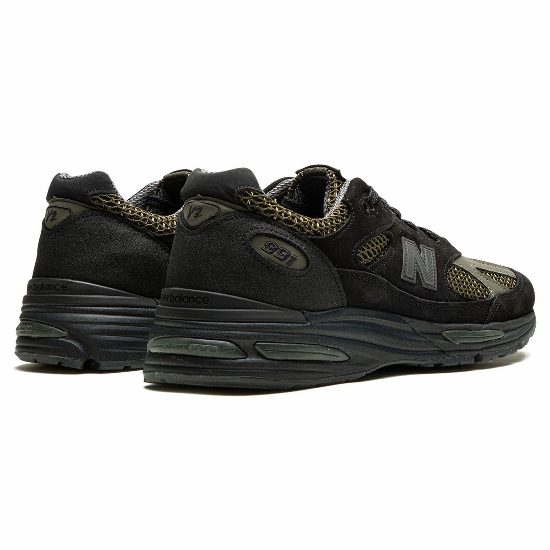 New Balance 991v2 Made in England x Stone Island 'Black' Balance 991 edition