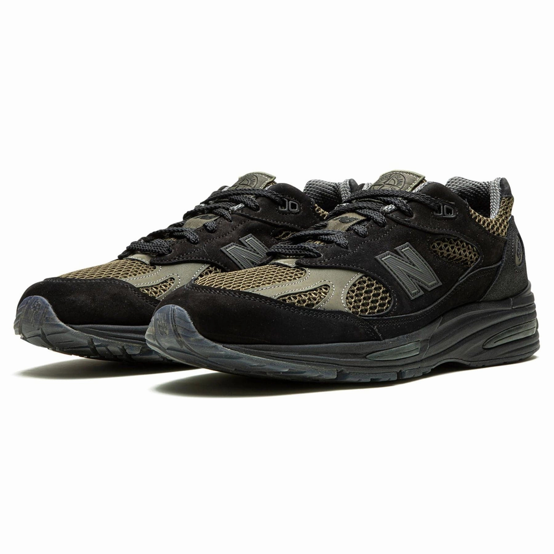 New Balance 991v2 Made in England x Stone Island 'Black' Balance 991 edition