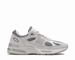 New Balance 991v2 Made in UK "Cool Grey" new balance men's versatile shoes collection