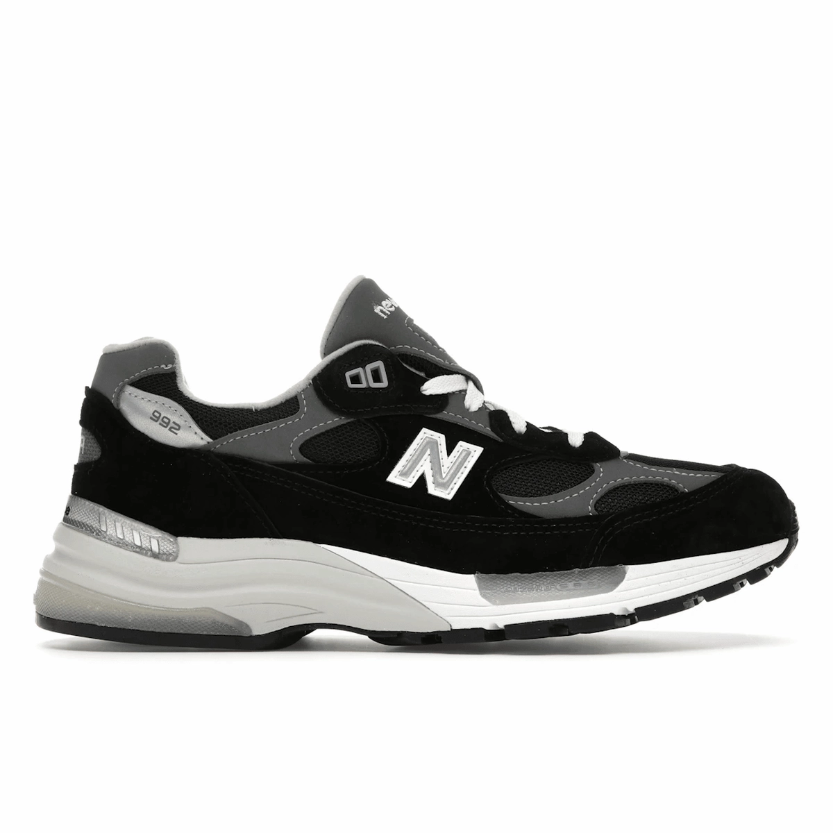 New Balance 992 Black Gray Suede new balance 992 stylish men's sneakers