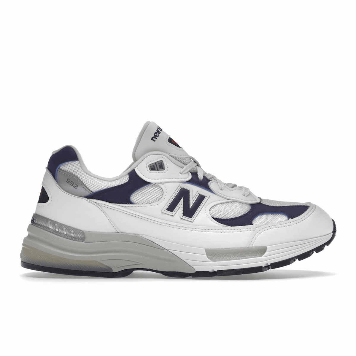 New Balance 992 White Navy new balance 992 stylish men's sneakers
