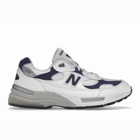 New Balance 992 White Navy new balance 992 stylish men's sneakers