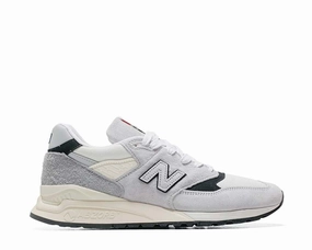 New Balance 998 Made in USA "Grey Black" new balance men's versatile shoes collection