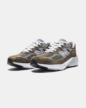 NEW BALANCE 'MADE IN USA' 990v6 - OLIVE reebok casual sport shoes durable