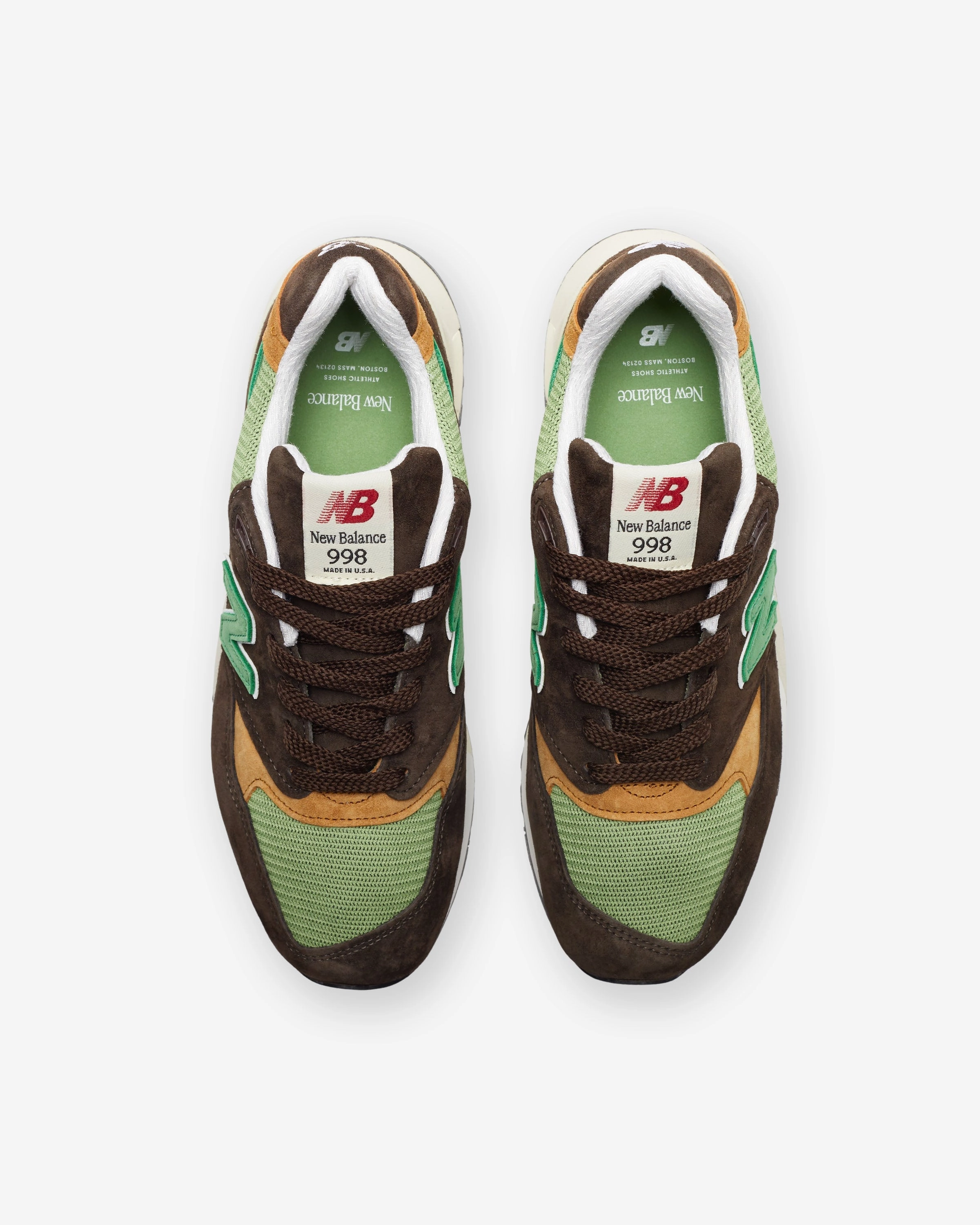 NEW BALANCE "MADE IN USA" 998 - BROWN Reebok Originals