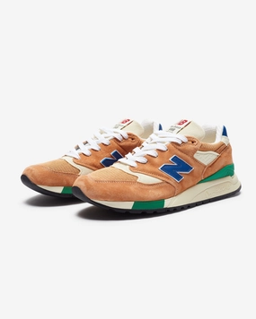 NEW BALANCE "MADE IN USA" 998 - ORANGE reebok casual sport shoes durable