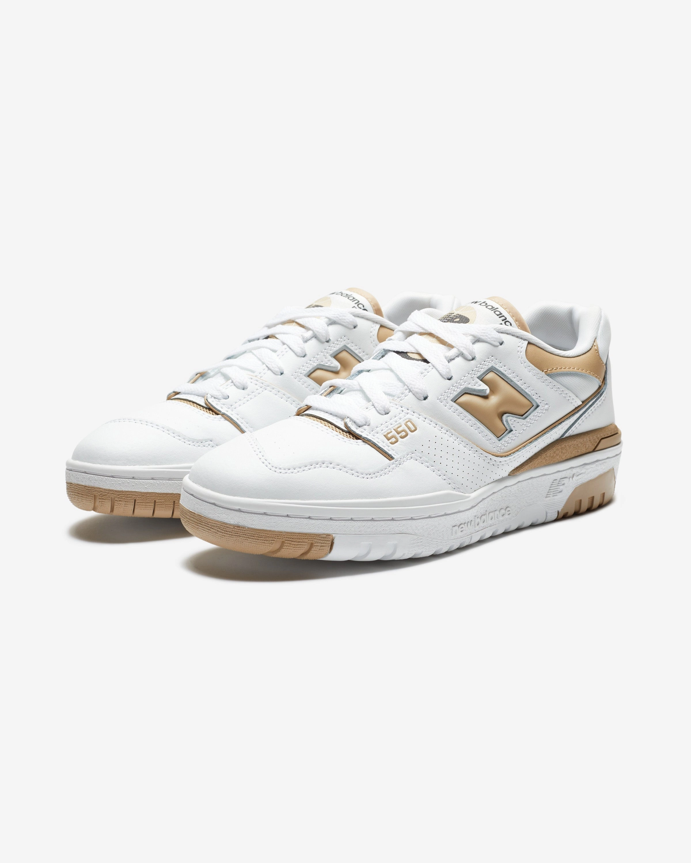 NEW BALANCE WOMEN'S 550 - WHITE/ INCENSE reebok casual sport shoes durable