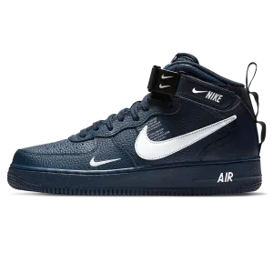 Nike Air Force 1 '07 Mid LV8 'Navy' Nike Air Force 1 timeless sneakers for any outfit