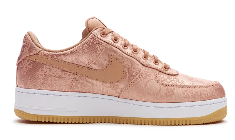 nike Air Force 1 Low x CLOT Rose Gold Silk 2020 (CJ5290-600) Men's Size 4-12 Nike Air Max 95