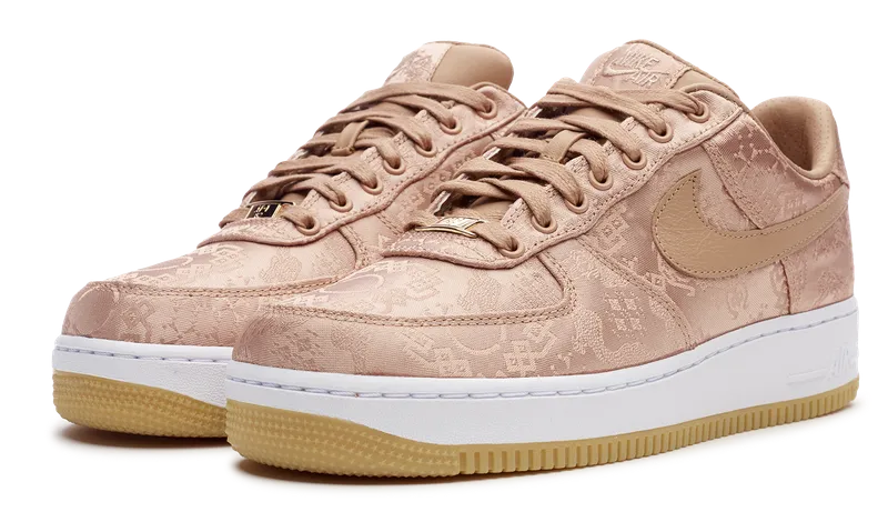 nike Air Force 1 Low x CLOT Rose Gold Silk 2020 (CJ5290-600) Men's Size 4-12 Nike Air Max 95