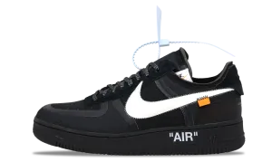 Nike Air Force 1 Low x OFF-WHITE Black 2018 (AO4606-001) Men's Size 6-11 nike air force 1 classic basketball sneakers