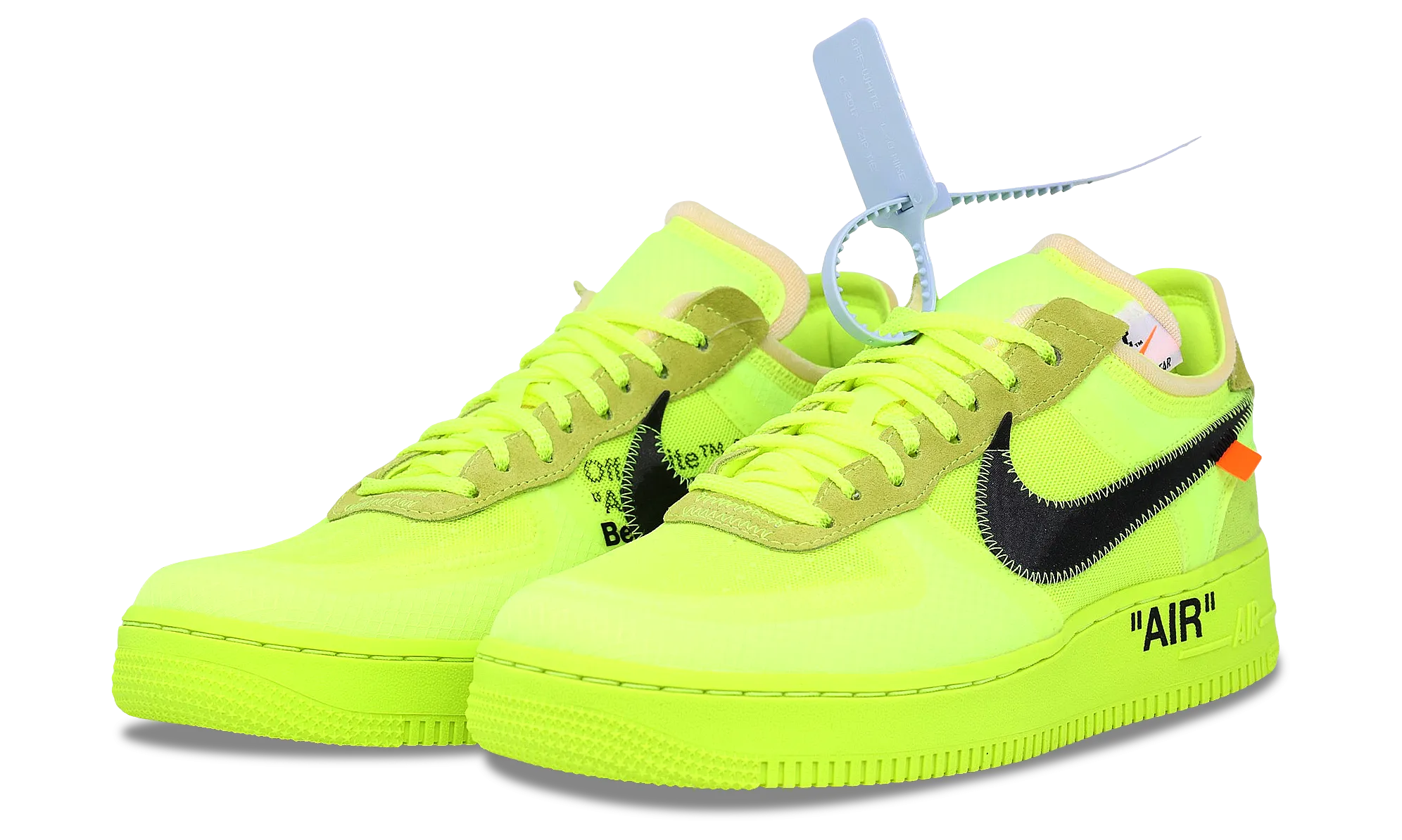 Nike Air Force 1 Low x OFF-WHITE Volt 2018 (AO4606-700) Men's Size 4-11 Off White editions