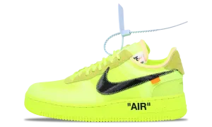 Nike Air Force 1 Low x OFF-WHITE Volt 2018 (AO4606-700) Men's Size 4-11 nike x off white trendy collaboration shoes