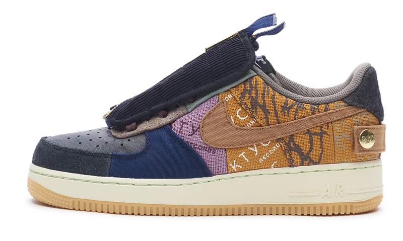 Nike Air Force 1 Low x Travis Scott Cactus Jack (CN2405-900) Men's Size 5-13 nike air force 1 classic basketball sneakers