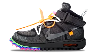 Nike Air Force 1 Mid x OFF-WHITE Black 2022 (DO6290-001) Men's Size 5-14 nike air force 1 classic basketball sneakers
