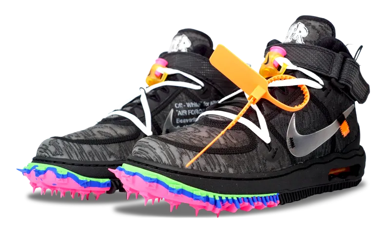 Nike Air Force 1 Mid x OFF-WHITE Black 2022 (DO6290-001) Men's Size 5-14 Nike Air Max 95
