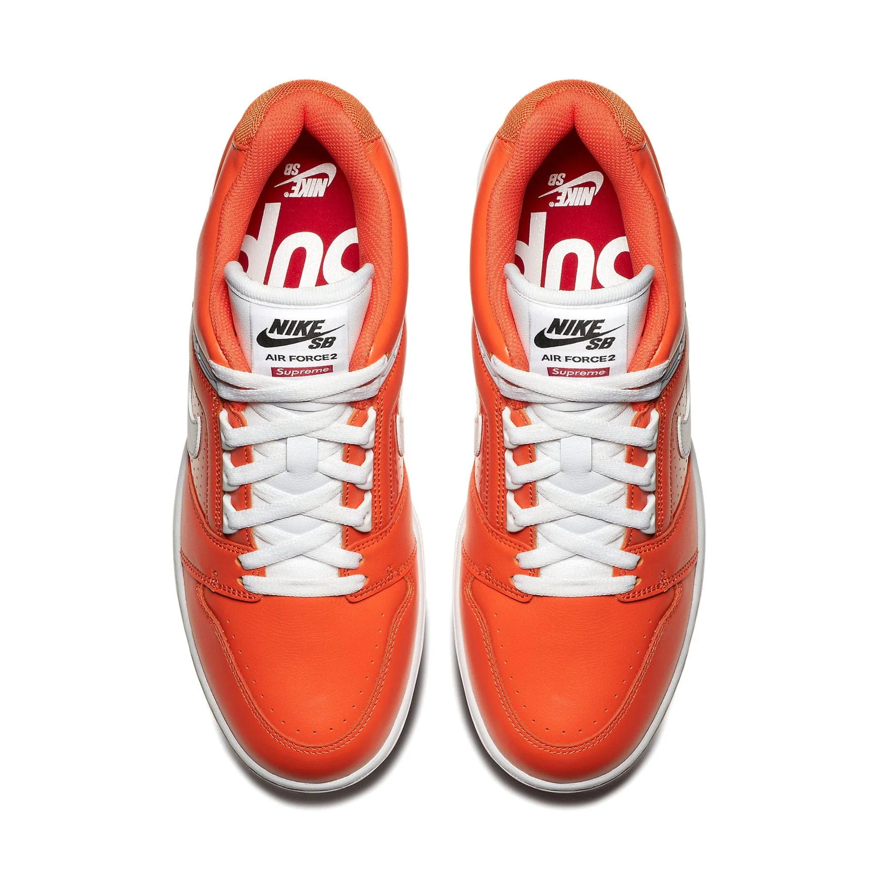 Nike Air Force 2 x Supreme 'Orange' Nike Air Max running sneakers