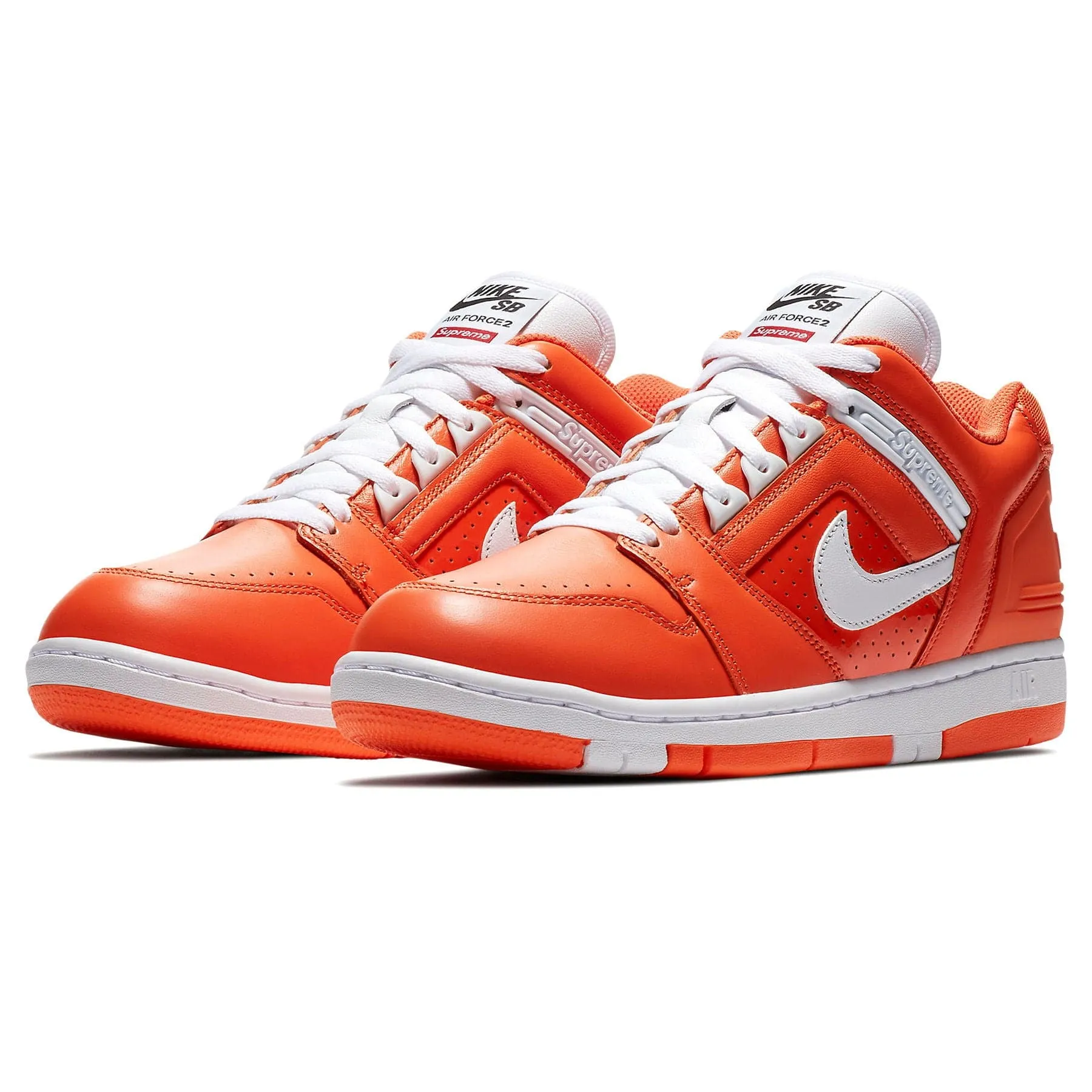 Nike Air Force 2 x Supreme 'Orange' Nike Air Max running sneakers