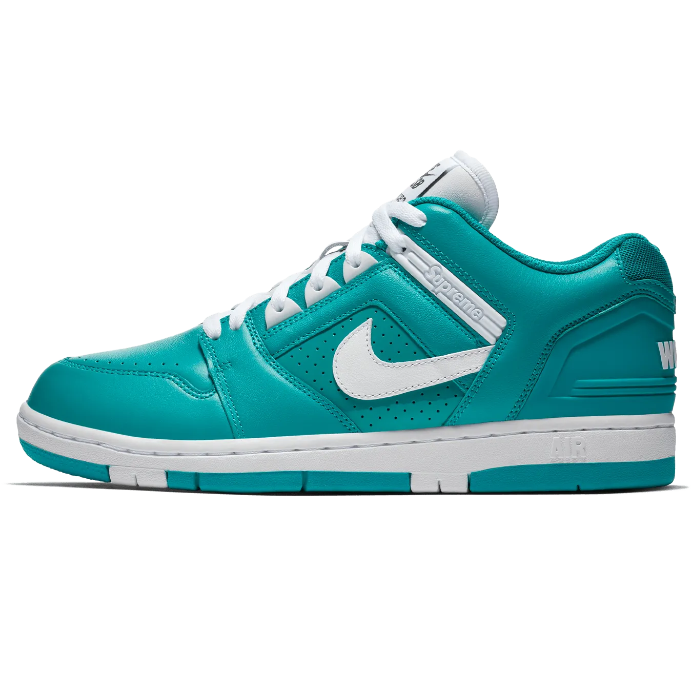 Nike Air Force 2 x Supreme 'Teal' Nike Air Max lifestyle sneakers with sport details