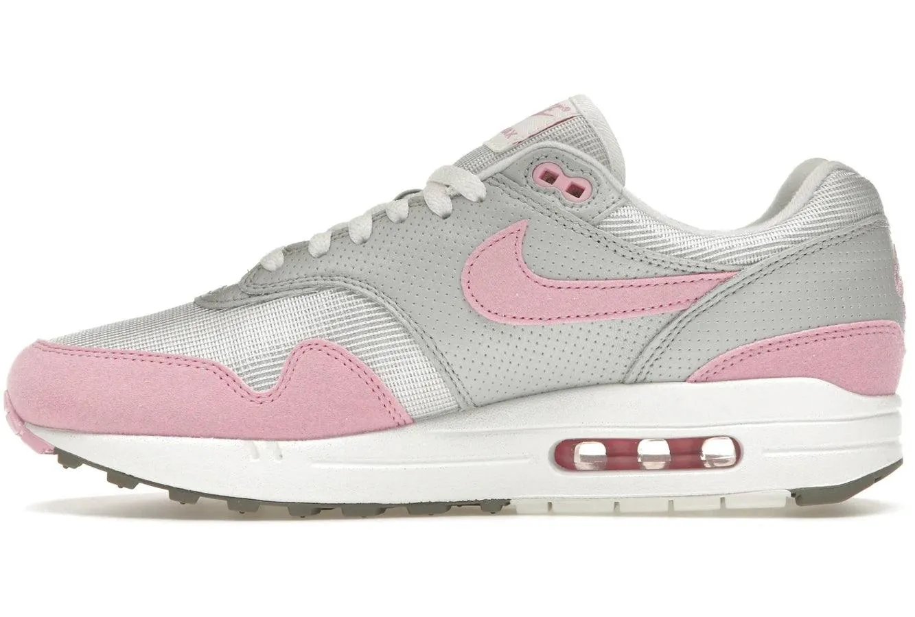 Nike Air Max 1 '87 Metallic Platinum Pink Rise Nike Air Max casual shoes