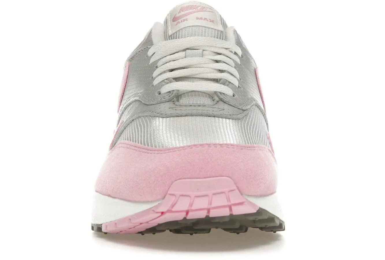 Nike Air Max 1 '87 Metallic Platinum Pink Rise Nike Air Max casual shoes