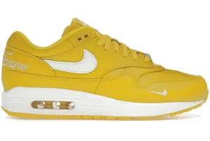 Nike Air Max 1 '87 SP Supreme Speed ??Yellow Nike Air Max casual shoes with visible air tech
